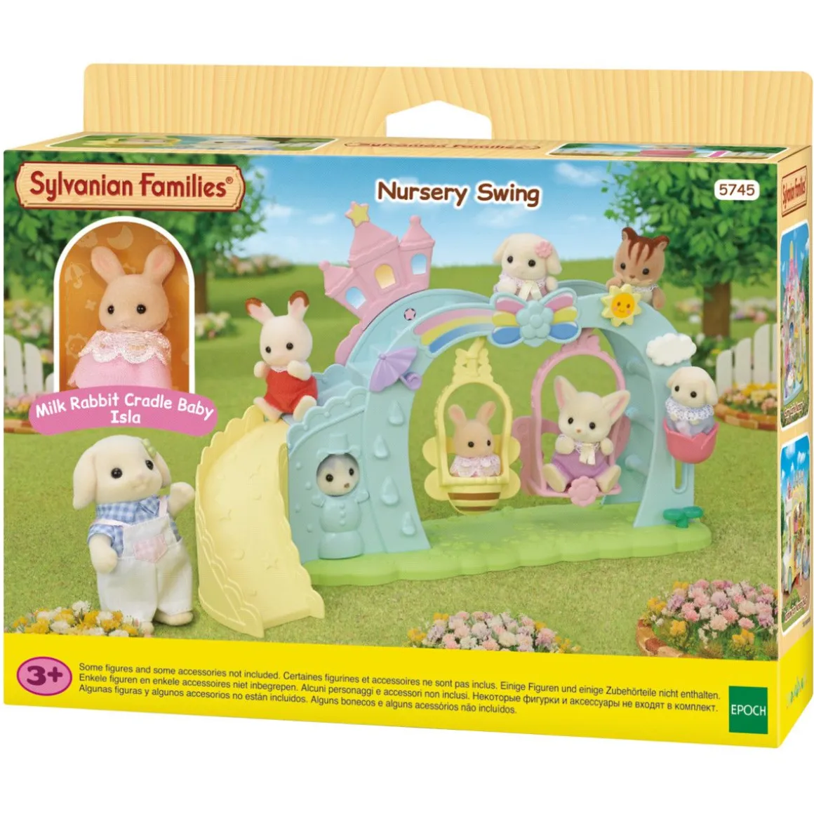 SYLVANIAN FAMILIES KEINU -JA LIUKUMÄKISETTI