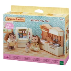 SYLVANIAN FAMILIES MAALAISTALON KEITTIÖ JÄÄKAAPILLA