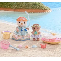 SYLVANIAN FAMILIES 5804 MERISAUKOT SNORKLAAMASSA