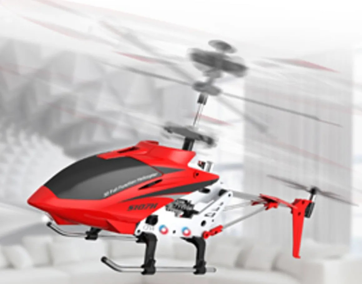 SYMA R/C S107H HELICOPTER 2,4GHZ 23 CM RED