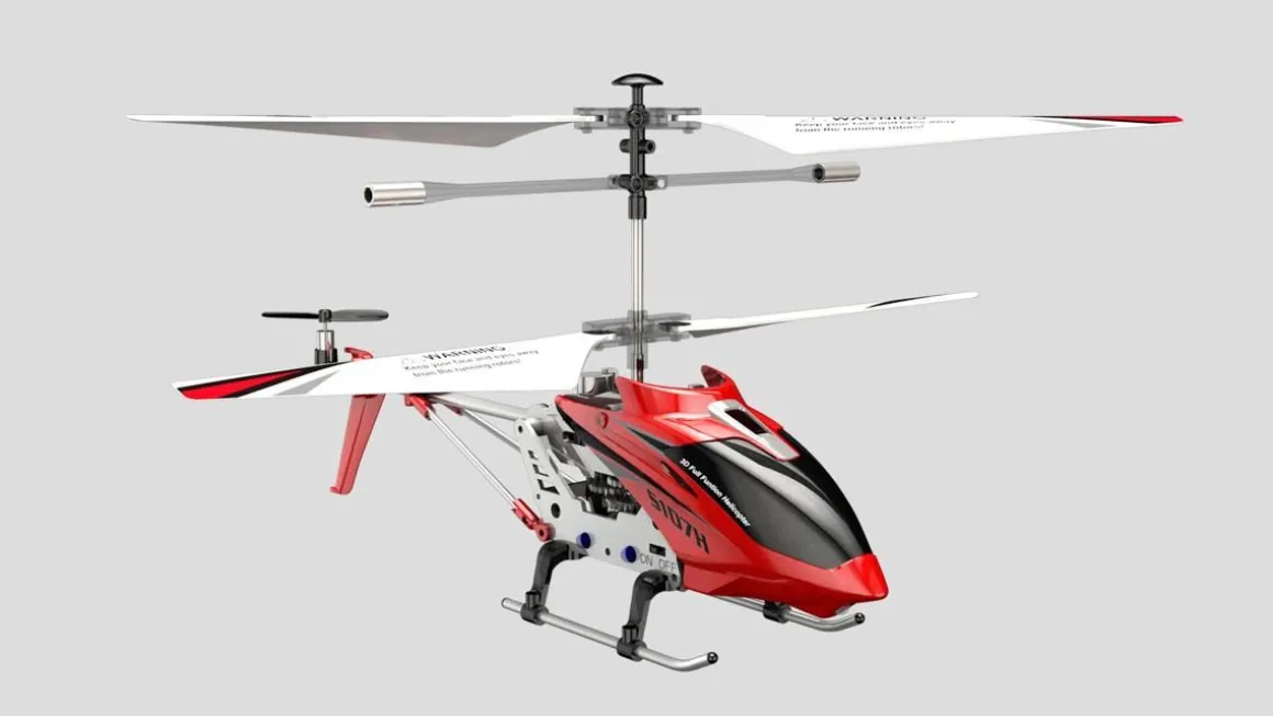 SYMA R/C S107H HELICOPTER 2,4GHZ 23 CM RED