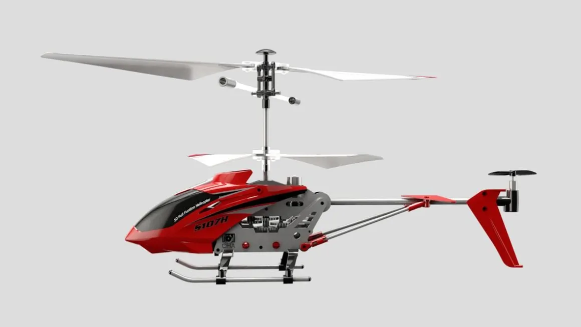 SYMA R/C S107H HELICOPTER 2,4GHZ 23 CM RED
