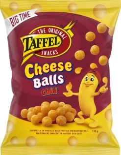 TAFFEL CHEESE BALLS CHILI  190 G