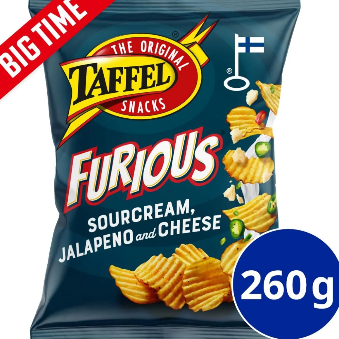 TAFFEL FURIOUS MAUSTETTU SIPSI 260 G