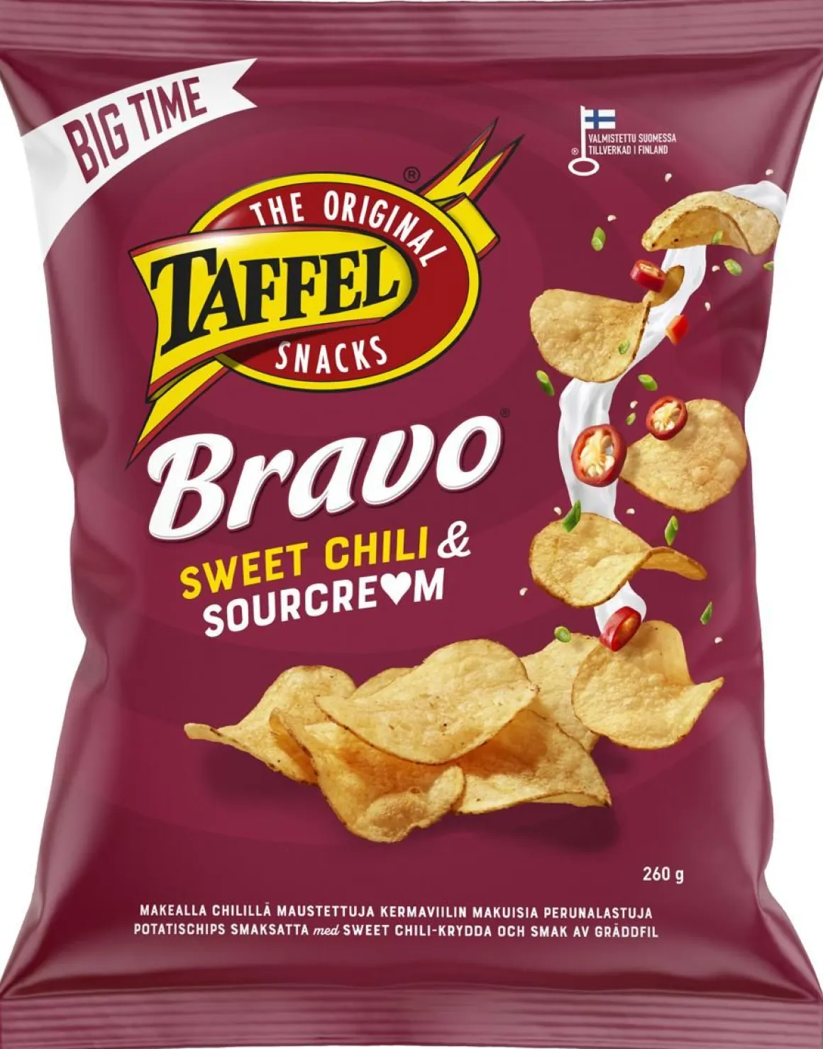 TAFFEL BRAVO MAUSTETTU SIPSI 260 G
