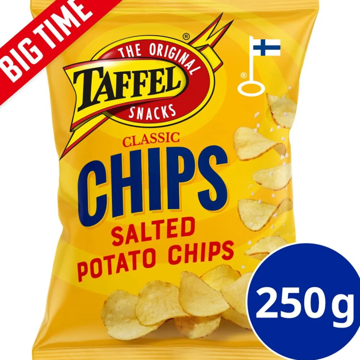TAFFEL CLASSIC CHIPS SUOLATTU SIPSI 250 G