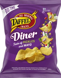 TAFFEL DINER PICKLES & MAYO MAUSTETTU SIPSI 260 G