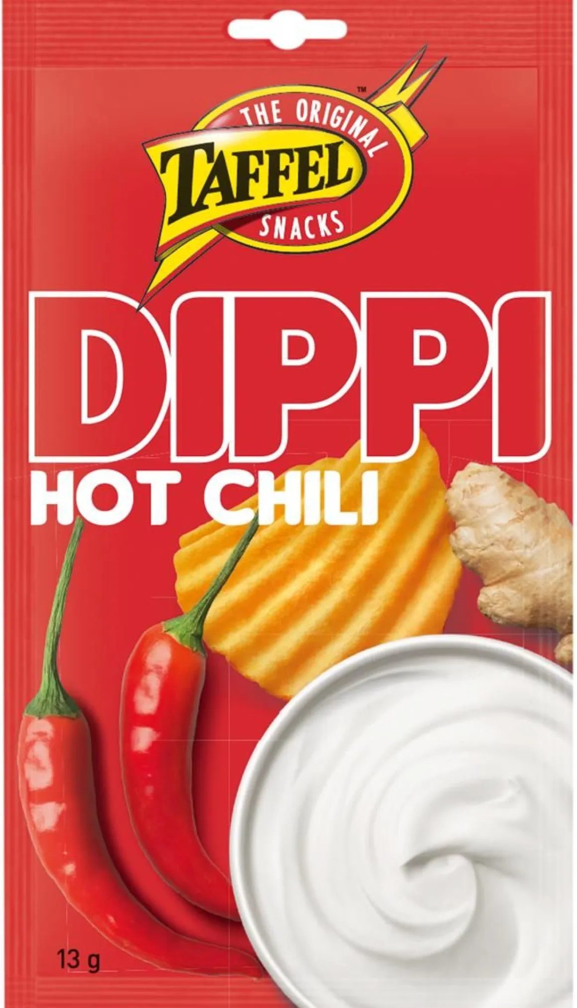 TAFFEL DIPPI HOT CHILI 13 G