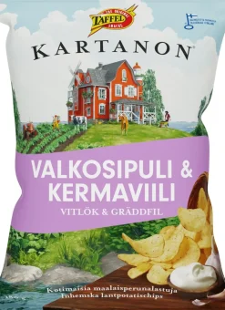 TAFFEL KARTANON LASTU VALKOSIP/KERM 180 G