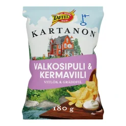 TAFFEL KARTANON LASTU VALKOSIP/KERM 180 G