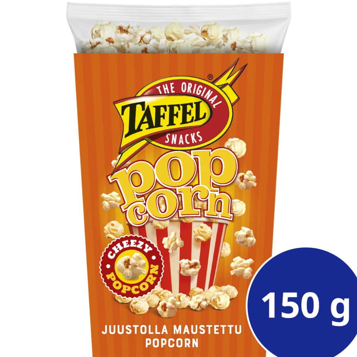 TAFFEL POPCORN CHEESE 150 G