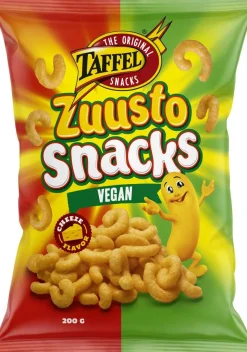 TAFFEL ZUUSTO SNACKS VEGAN 200 G