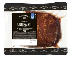 TAMMINEN NAUDAN UUNIPAISTI MAUSTETTU N. 1,2KG