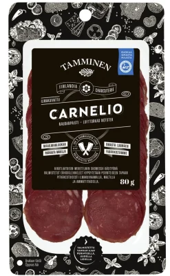 TAMMINEN ILMAKUIVATTU CARNELIO NAUDANPAISTI 80 G