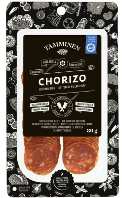 TAMMINEN ILMAKUIVATTU CHORIZO  80 G