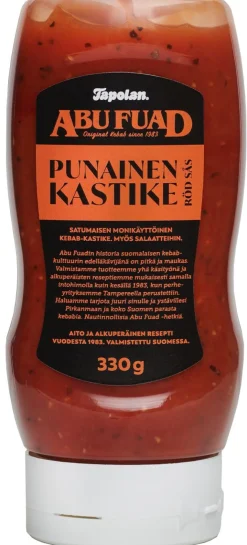 TAPOLA ABU FUAD PUNAINEN KASTIKE 330 G