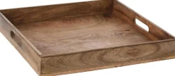 TARJOTIN 25X25CM PUUTA