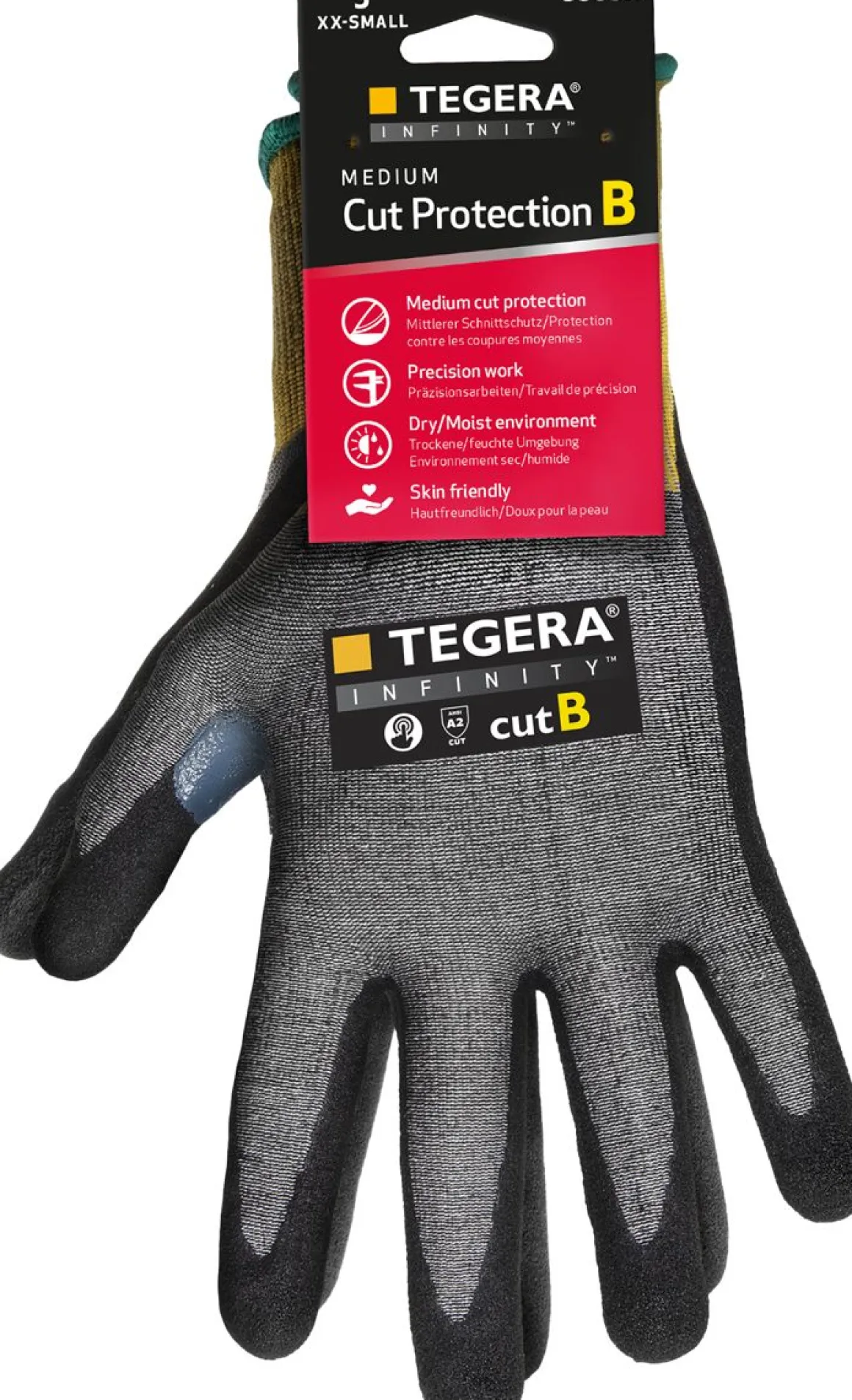 TEGERA 8805R INFINITY SYNTEETTINEN KÄSINE KOKO 9