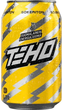 TEHO ENERGIAJUOMA SOKERITON TLK 330 ML