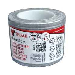 TELPAK ILMASTOINTITEIPPI 48MM X10M HARMAA