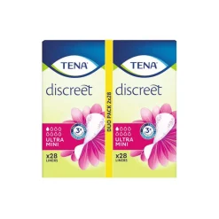 TENA DISCREET ULTRA MINI DUO 2-PACK 56 KPL