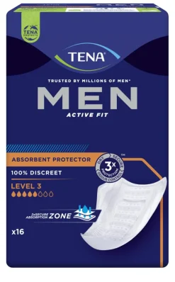 TENA MEN ACTIVE FIT LEVEL 3  16 KPL