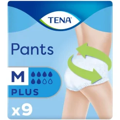 TENA PANTS PLUS MEDIUM 9 KPL