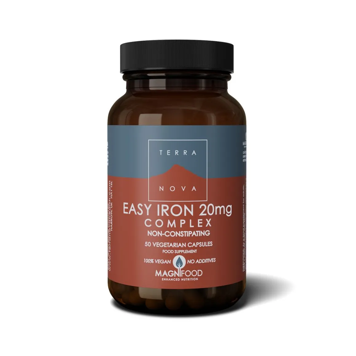 TERRANOVA EASY IRON 20 MG COMPLEX (BISGLYSINAATTI) 50 KPL