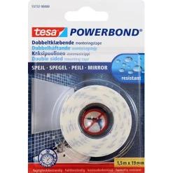 TESA KAKSIPUOLINEN TEIPPI PEILI 1,5MX19MM