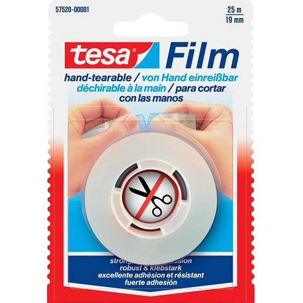 TESA TOIMISTOTEIPPI REVITTÄVÄ 25M