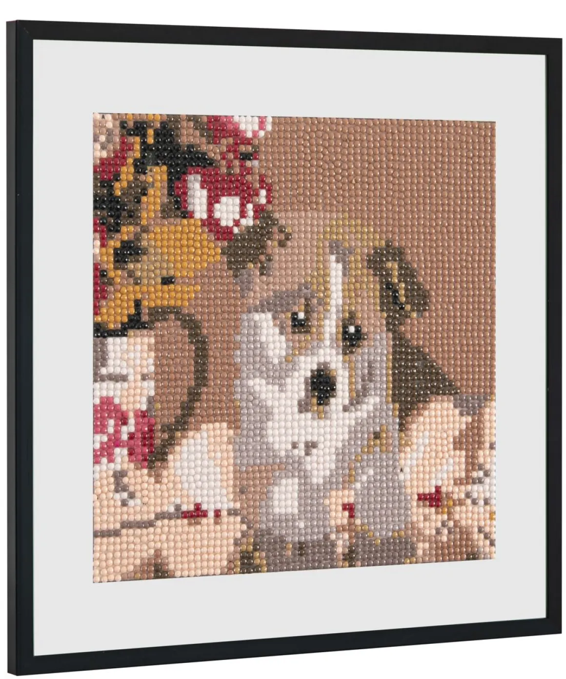 TIMANTTIMAALAUS 20X20CM KOIRA