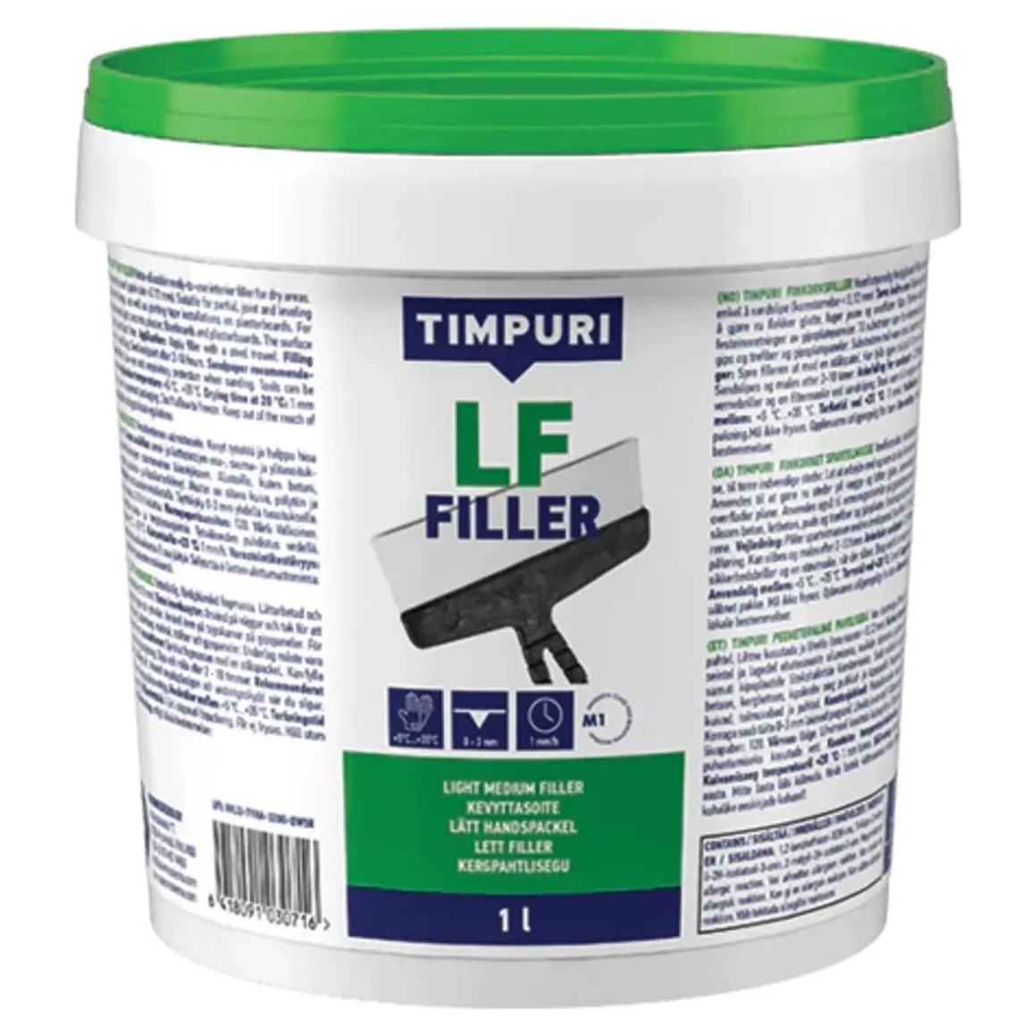 TIMPURI FILLER LF HIENOTASOITE VALKOINEN