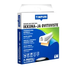 TIMPURI IKKUNA- JA OVITIIVISTE P 6M VALKOINEN 6 M