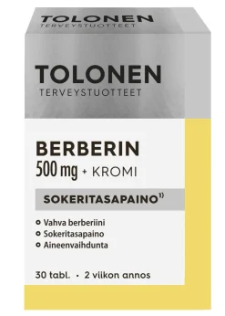 TOLOSEN BERBERIN + KROMI 30 KPL