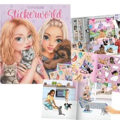 TOPMODEL TOPMODEL STICKERWORLD KITTY AND DOGGY