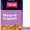 TORINO TÄYSJYVÄ CAPPELLI PASTA 500 500 G
