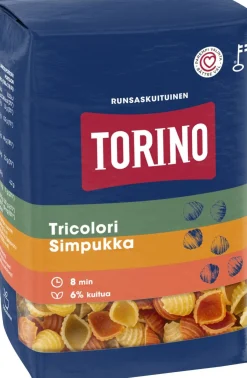 TORINO TRICOLORI SIMPUKKA PASTA 425 G
