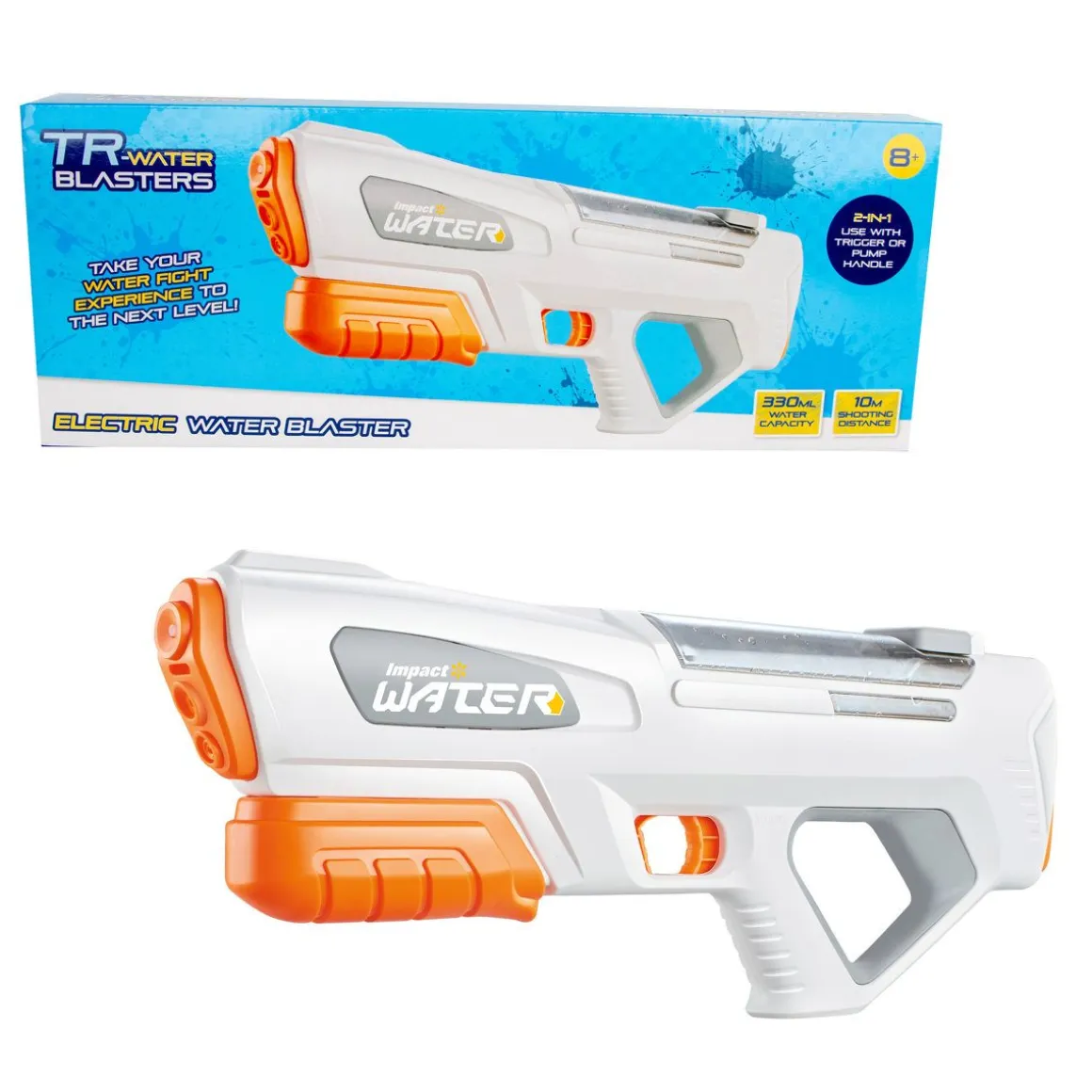 TOYROCK SUMMER TR-E43 ELEKTRONINEN VESIPYSSY PUMPPUKAHVALLA 330