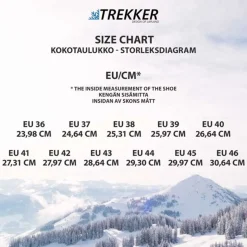 TREKKER NASTAKENGÄT 43, MUSTA