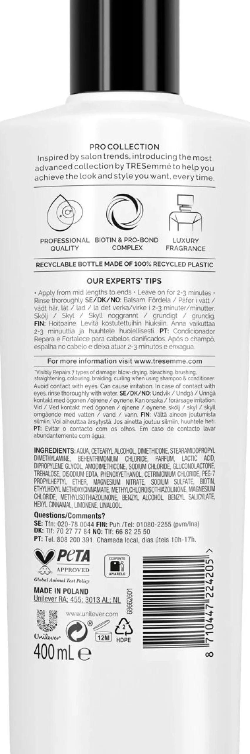 TRESEMMÉ BIOTIN+REPAIR HOITOAINE 400 ML
