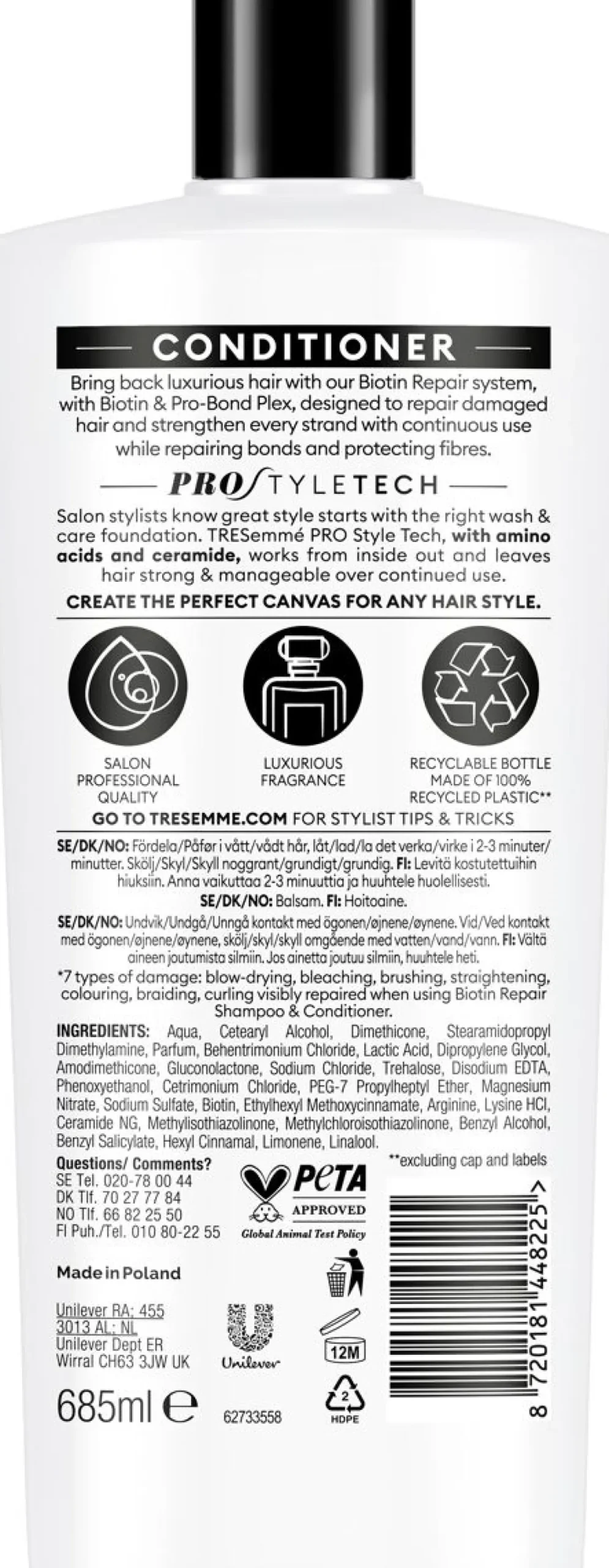 TRESEMMÉ BIOTIN REPAIR CONDITIONER 685 ML