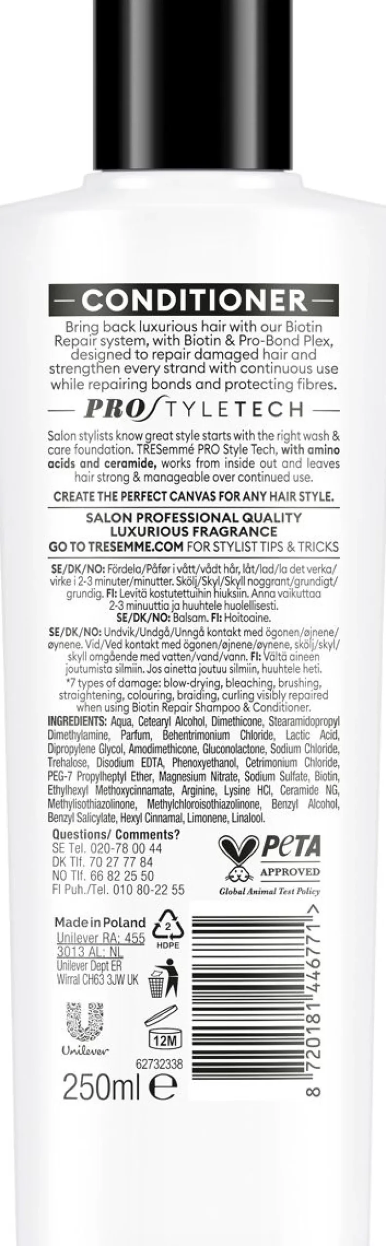 TRESEMMÉ BIOTIN REPAIR CONDITIONER 250 ML