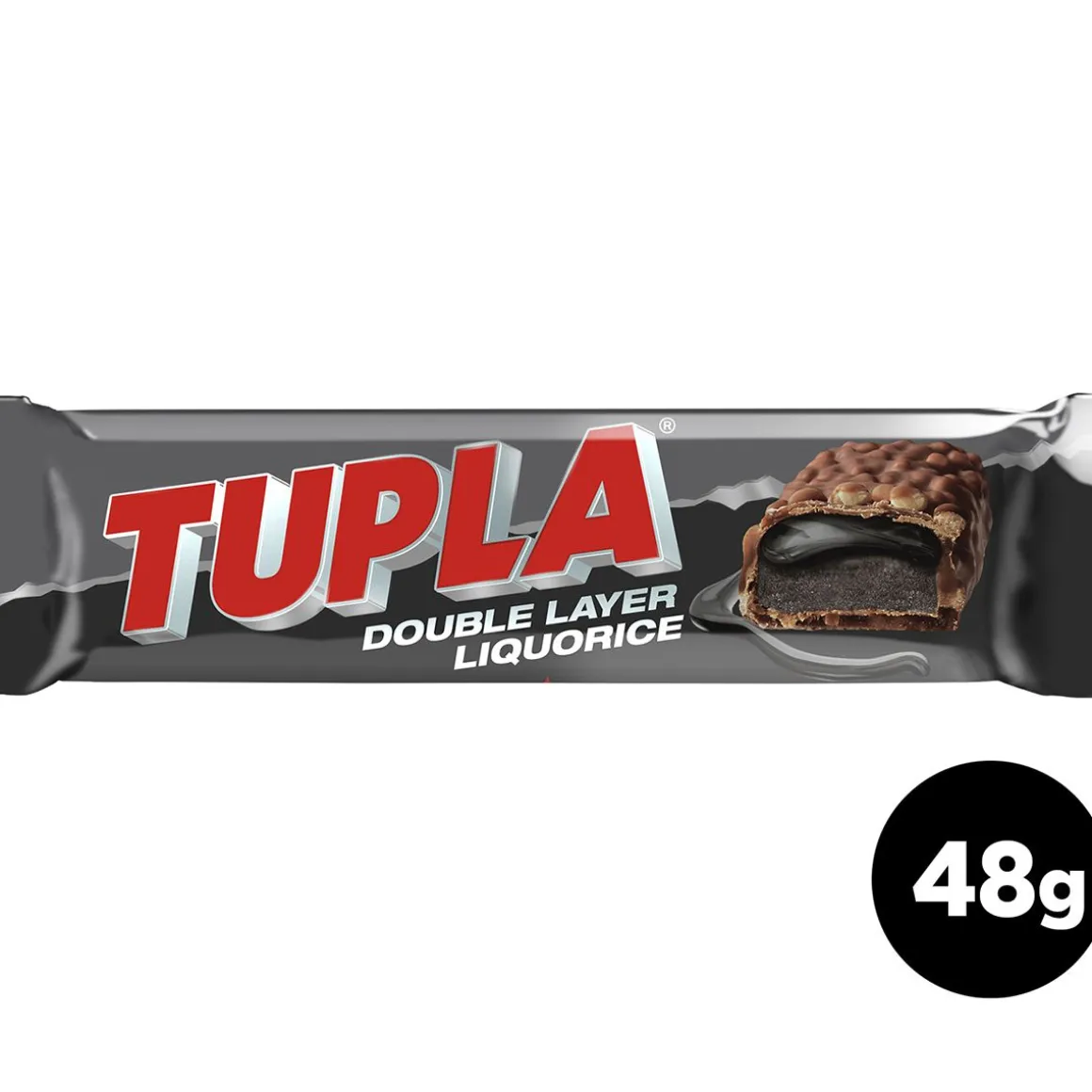 TUPLA DOUBLE LAYER LIQUORICE UTZ 48 G