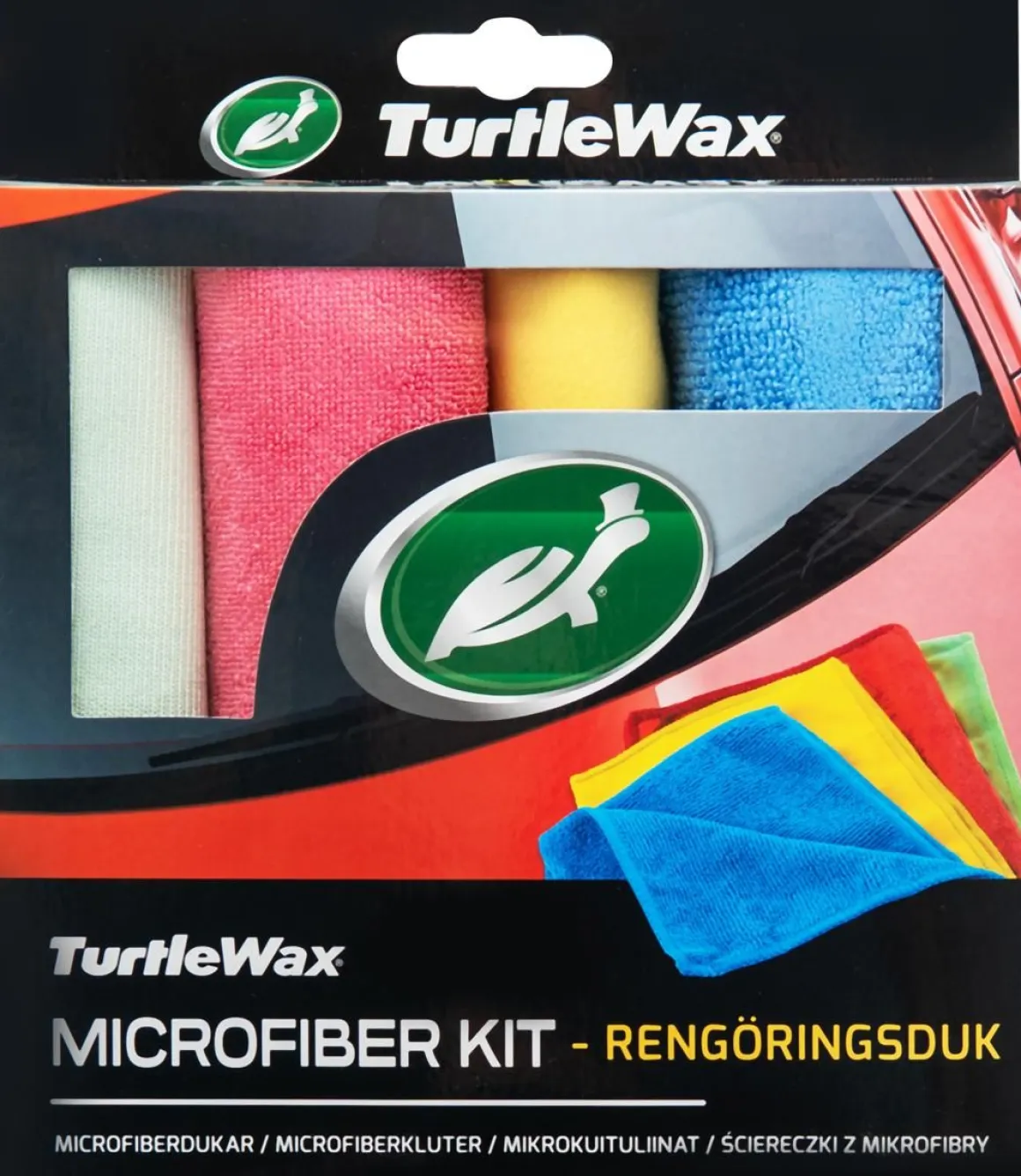 TURTLE WAX MIKROKUITULIINA SETTI 4 KPL