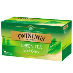 TWININGS VIHREÄ TEE EARL GREY 25PS 40 G