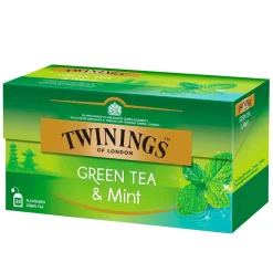 TWININGS VIHREÄ TEE MINTTU 25PS 37,5 G
