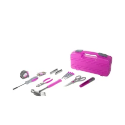 TYÖKALUSETTI PINKKI 39-OSAINEN