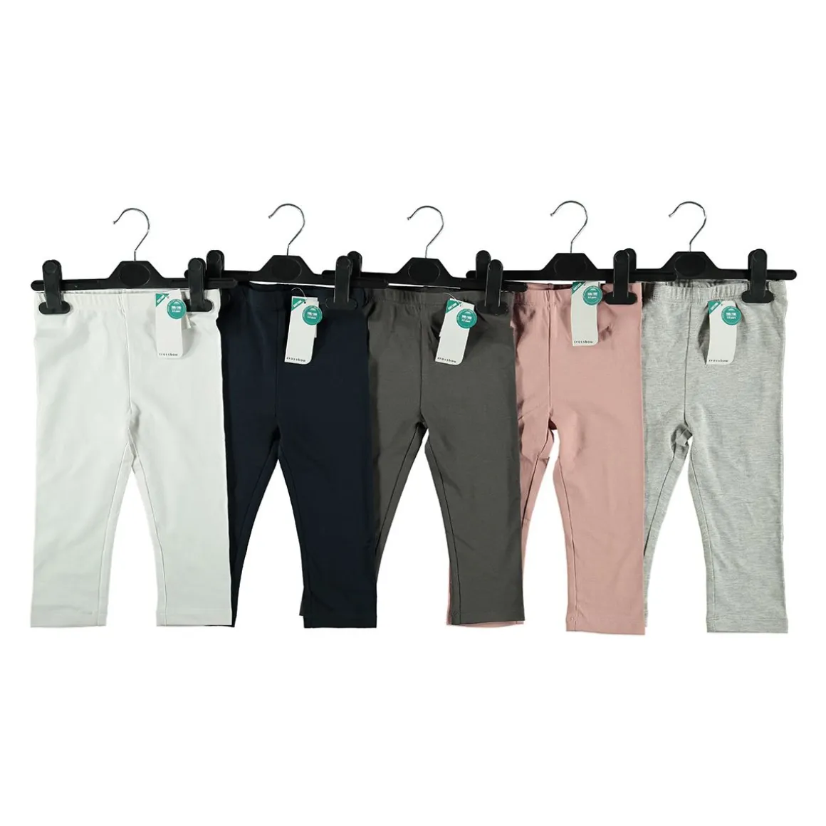 TYTTÖJEN CROPPED LEGGINGS, VÄRILAJITELMA, KOOT 98/104-134/140