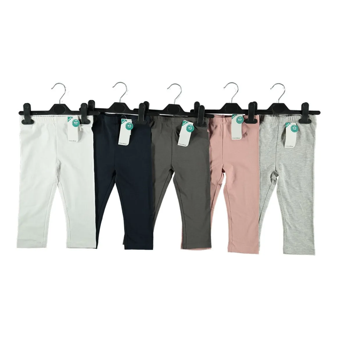 TYTTÖJEN CROPPED LEGGINGS, VÄRILAJITELMA, KOOT 98/104-134/140