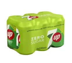 7UP ZERO SUGAR 0,33 TLK 6-PACK 1,98 L
